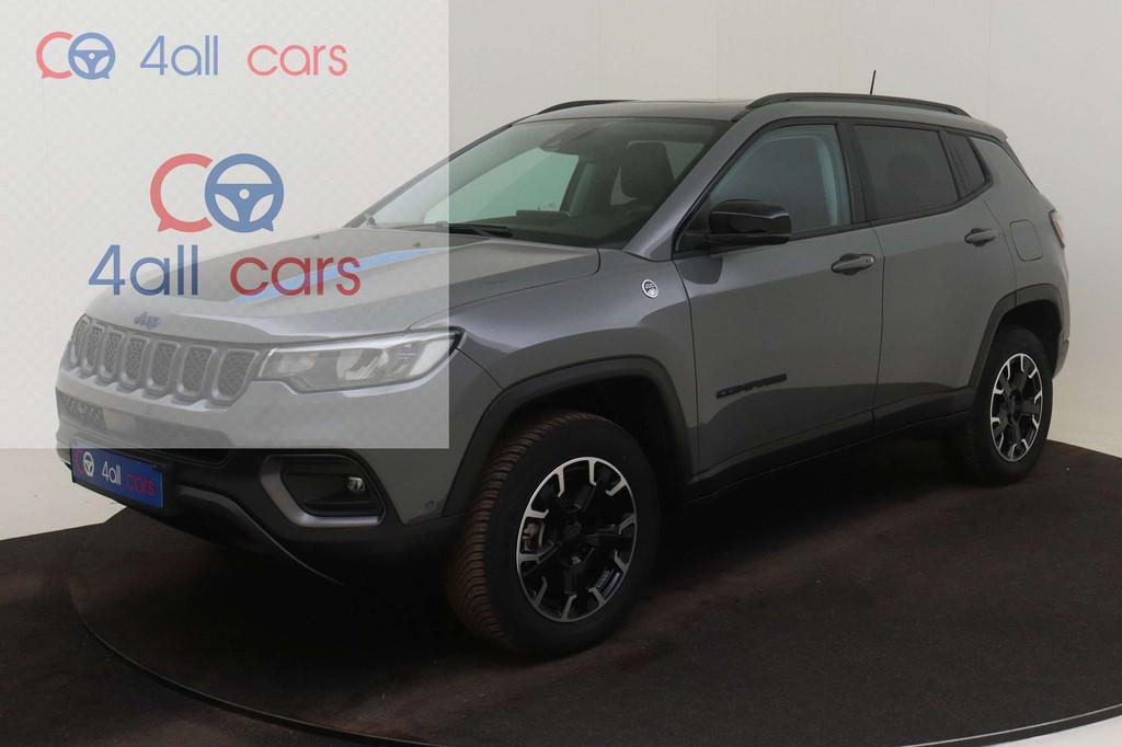 Jeep Compass 3360 Trailhawk PHEV-4xe ACC Pano Leder Navi Cam, Autos, Jeep, Entreprise, Achat, Compass, 4x4, ABS, Régulateur de distance