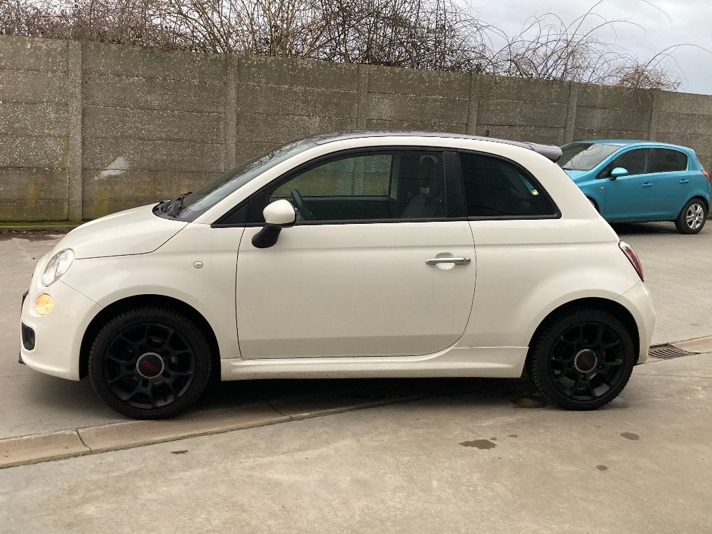 Fiat 500 1.4 S essence 10/2013 avec 89 000 km *FULLL* 100 CV, Autos, Cuir, Euro 5, Achat, Entreprise