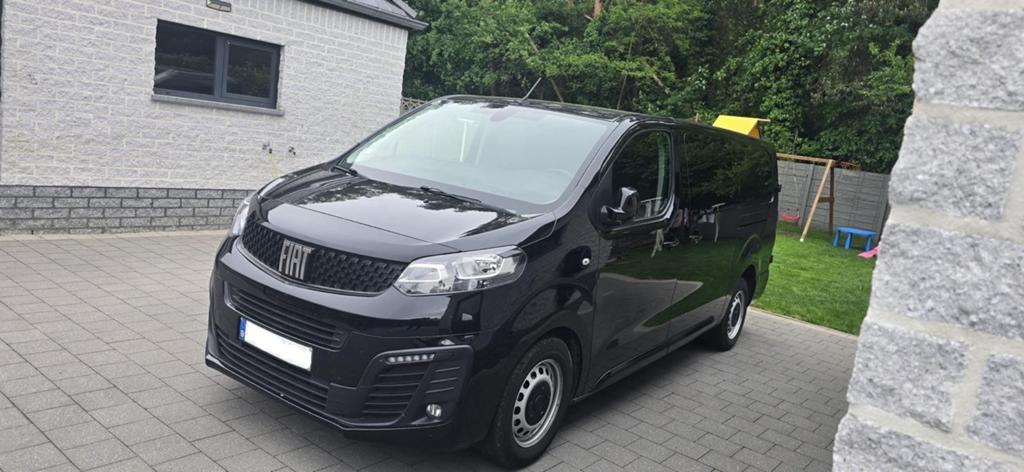 Fıat scudo 2.0dıesel 145pk lichtvracht 5zetel automaat L3, Autos, Fiat, 6 portes, Euro 6, Noir, Automatique