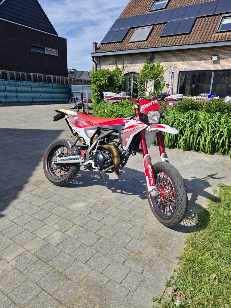 Fantic 50 cc XM Competition, Vélos & Vélomoteurs, Enlèvement, Comme neuf, Pot d'échappement, Overige merken