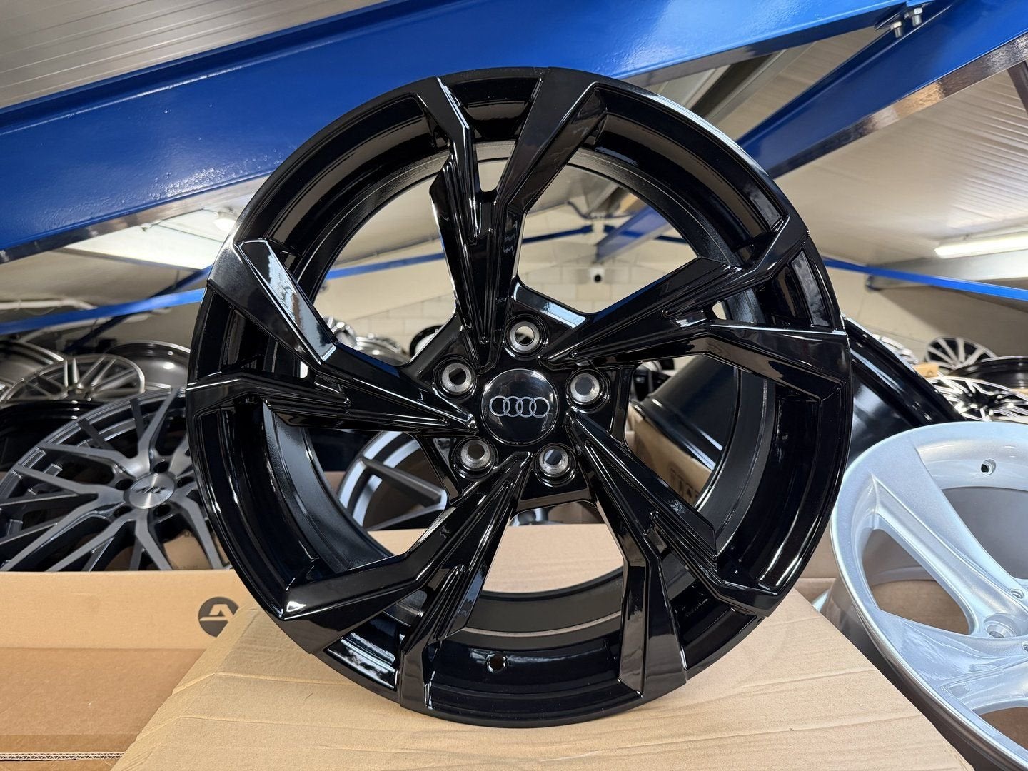 NIEUW 18inch Audi VW Seat NEW RS Style Velgen 5x112, Neuf, Pneus et Jantes, Véhicule de tourisme, -