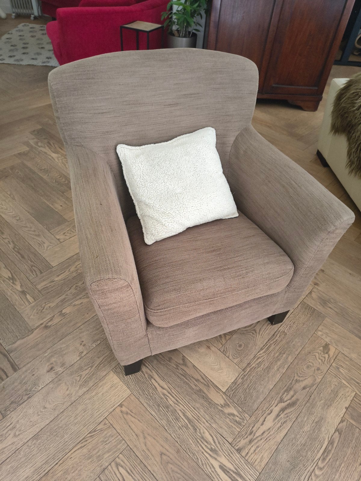 Fauteuil - luxe zetel, Ophalen, Gebruikt, Stof
