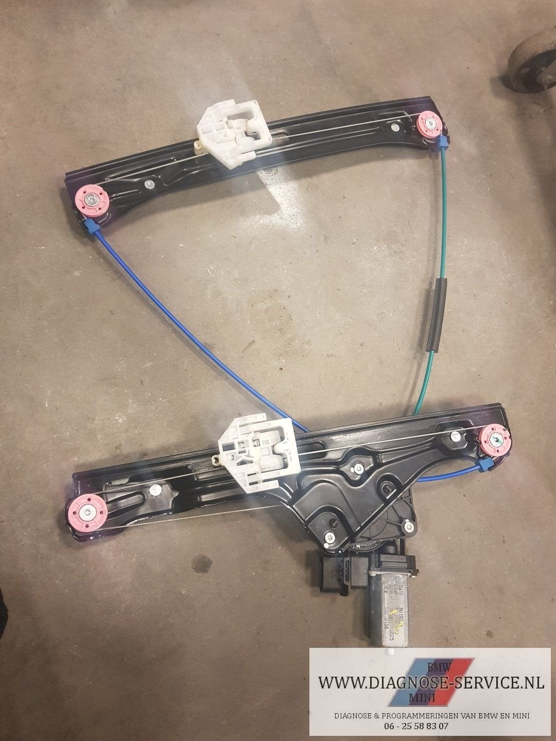 MINI F55  raammechaniek rechts voor met motor 7320278, Auto-onderdelen, Gebruikt, -, -, Ophalen of Verzenden