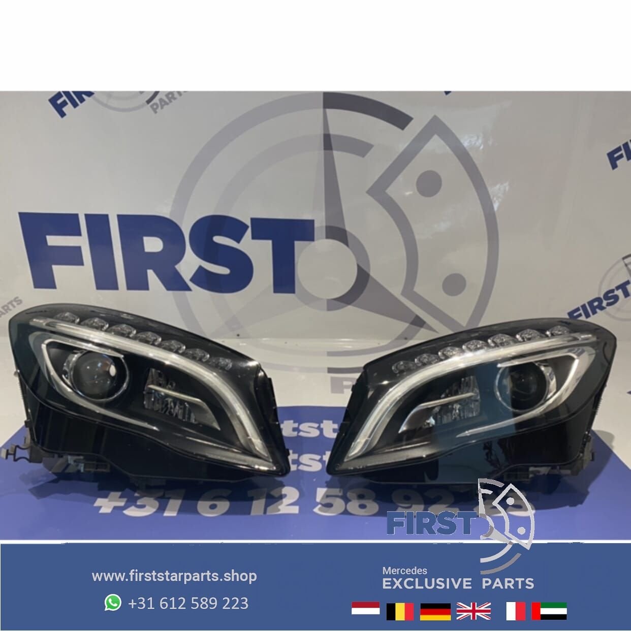 W156 X156 GLA LED INTELLIGENT LIGHT SYSTEM XENON KOPLAMPEN S, Utilisé, -, -, Enlèvement ou Envoi