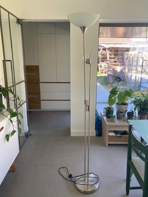 staande lamp, Ophalen, Gebruikt, Metaal, 150 tot 200 cm
