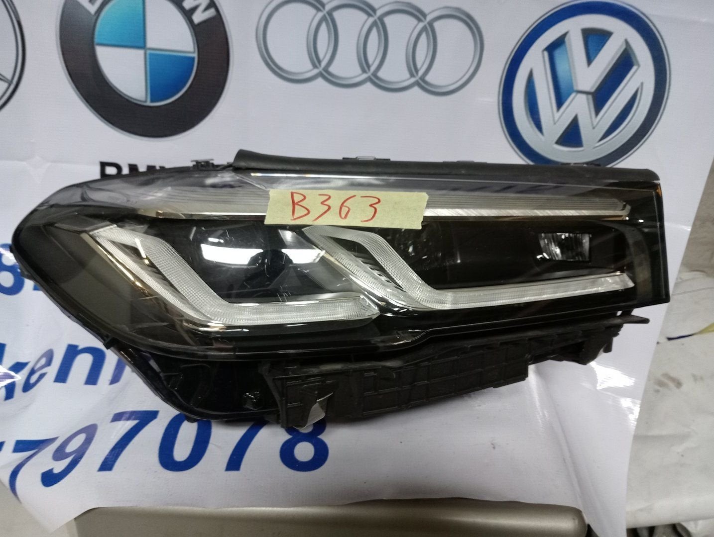 Bmw 5 serie G30 G31 LCI VOL LED koplamp 9850582-07, Auto-onderdelen, Gebruikt, -, -, Ophalen of Verzenden