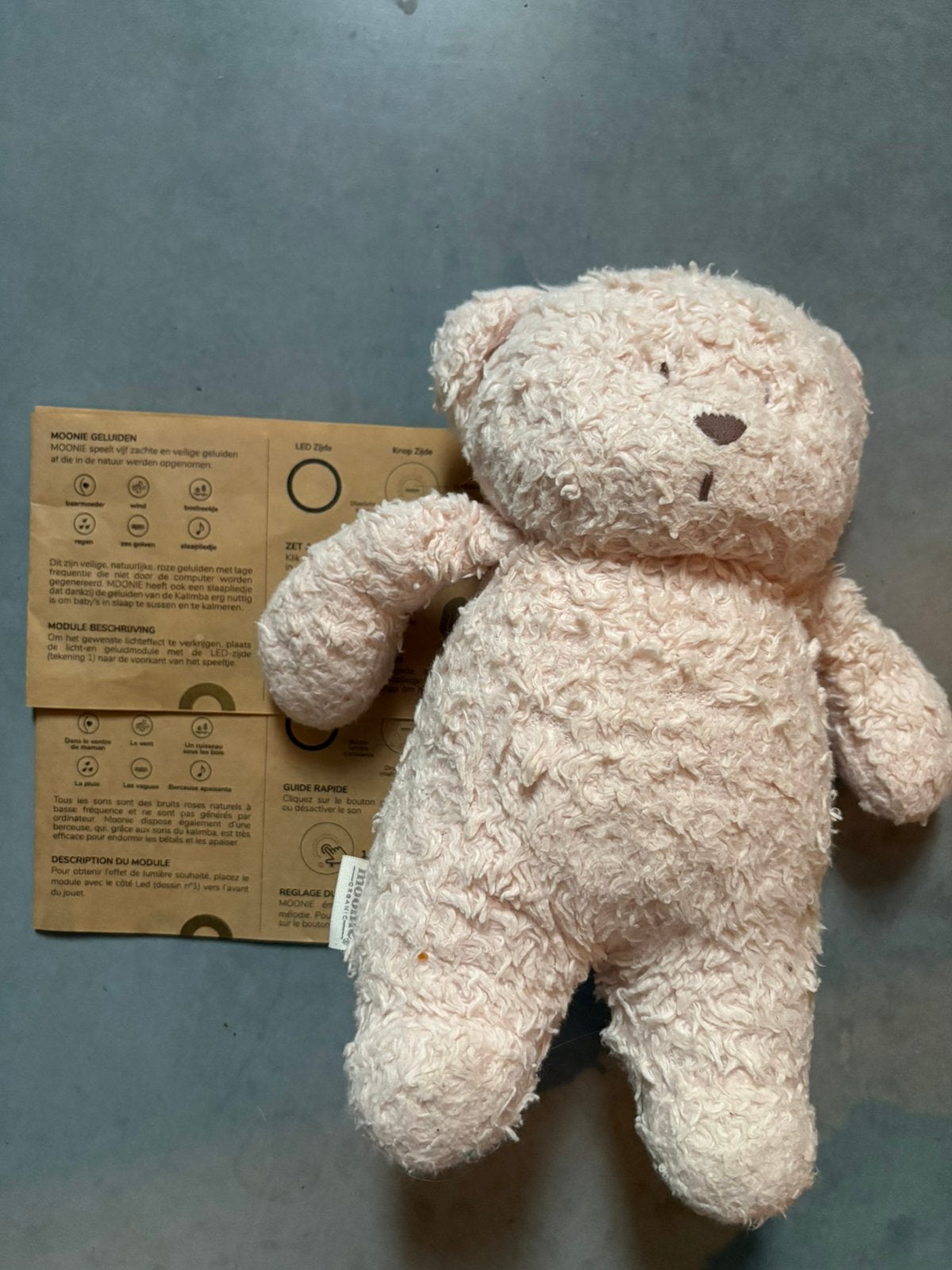 Moonie The Humming Bear, Kinderen en Baby's, Ophalen of Verzenden, Zo goed als nieuw