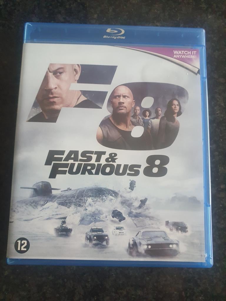 Fast & Furious 8 Blu-ray NL FR, Enlèvement ou Envoi