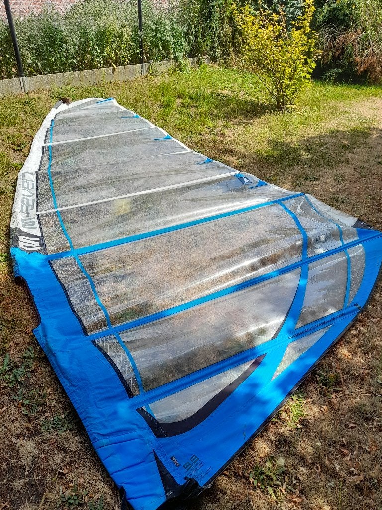 gratis surfzeil, Watersport en Boten, Windsurfen, Ophalen, Gebruikt, 8 m² of meer, Gunsails