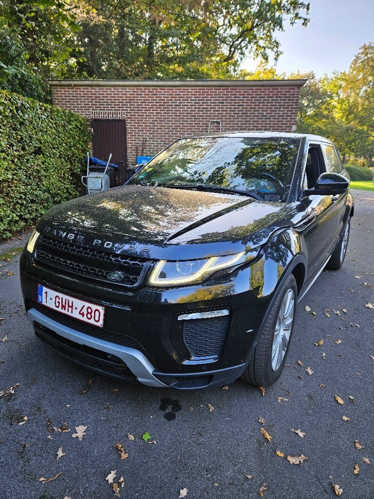 Land Rover Evoque, Autos, Cuir, Euro 6, Carnet d'entretien, Noir
