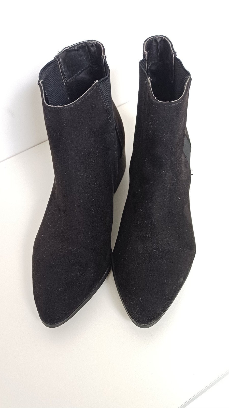 zwart enkellaarzen H&M maat 39, Ophalen, Zwart