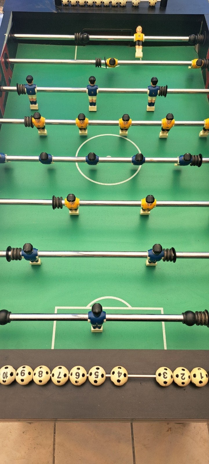kicker,  baby-foot, Enlèvement