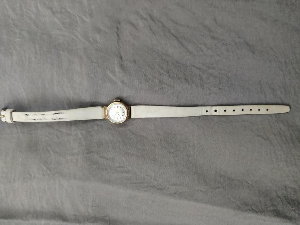 Pontiac-,horloge, 50 jaar oud, werkt nog, bandje versleten, Handtassen en Accessoires, Horloges | Dames, Ophalen
