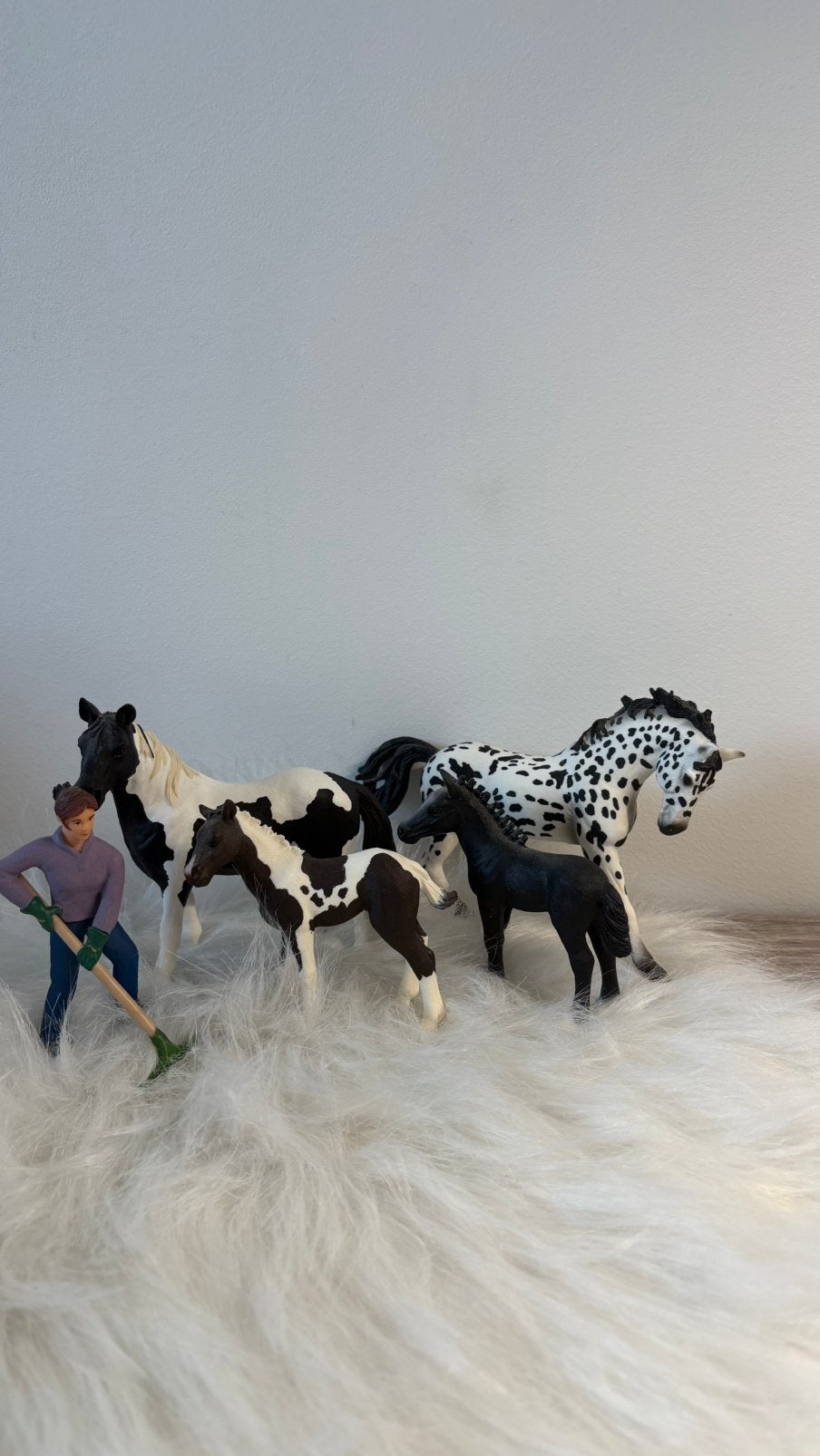 Schleich paarden set 4, Ophalen, Zo goed als nieuw