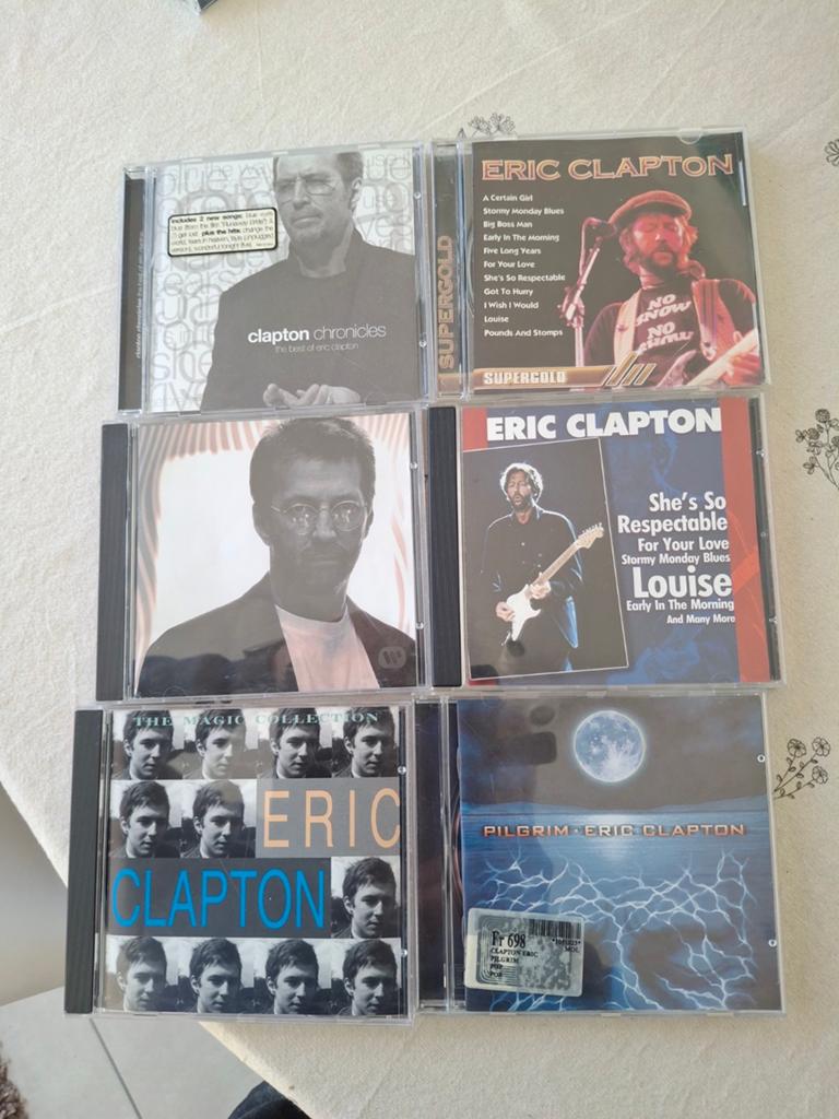 Choisissez des CD Eric Clapton 1,5 euro, CD & DVD, Enlèvement ou Envoi