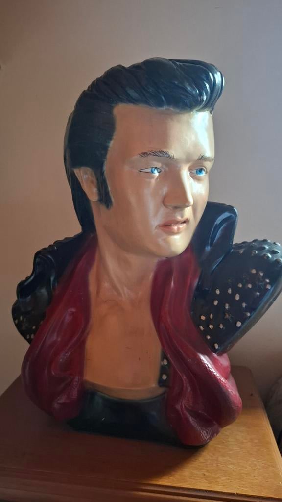Elvis buste, Collections, Statues & Figurines, Enlèvement ou Envoi