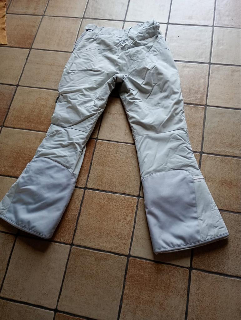 Skibroek, Ophalen, Broek