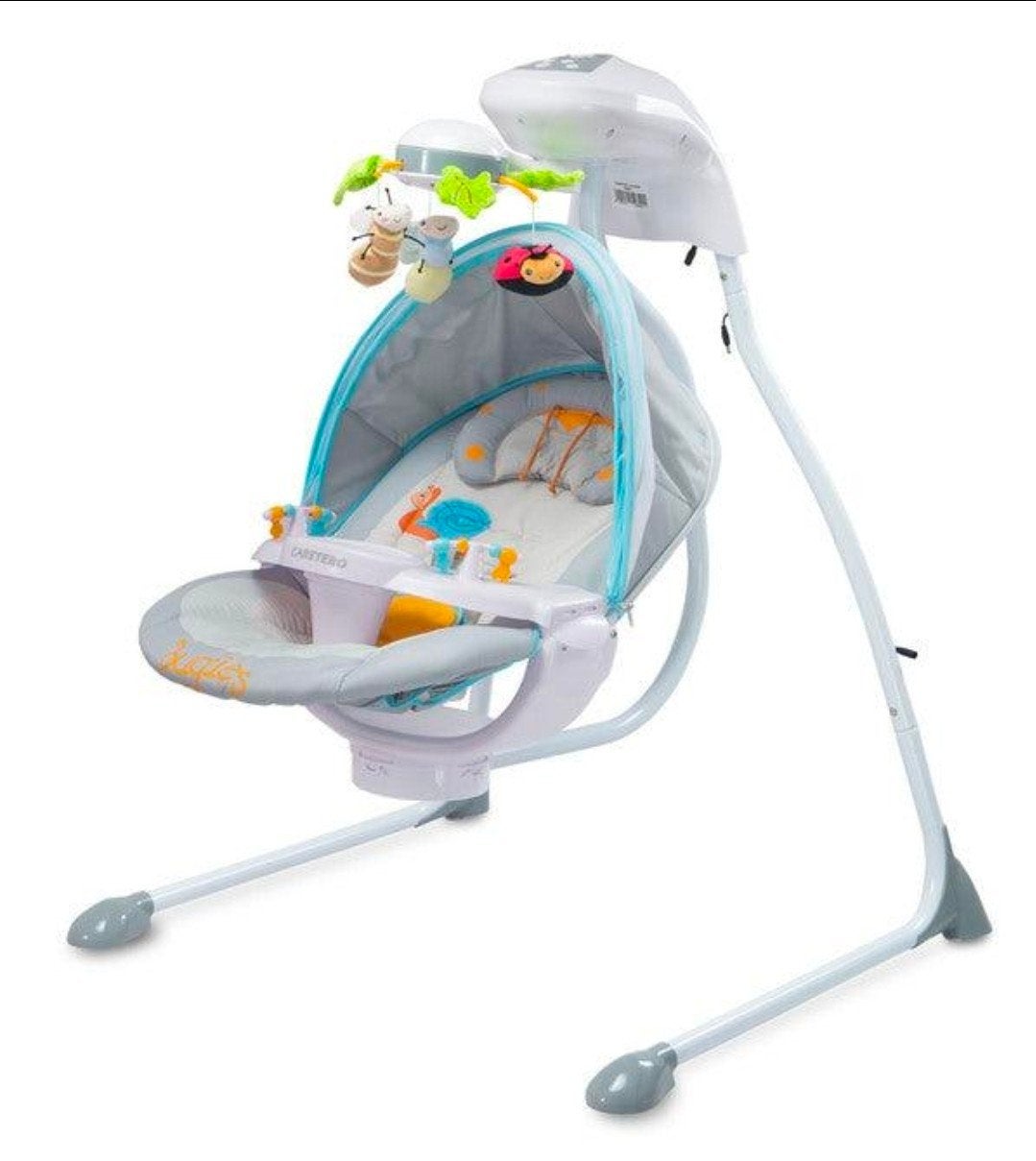 Caretero Bugies Elektrische Babyschommel, Kinderen en Baby's, Wipstoeltjes, Ophalen