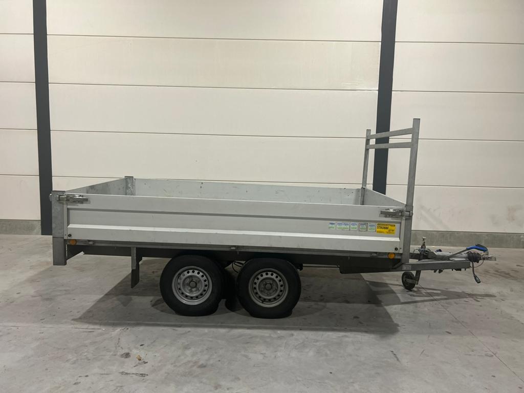 Aluminium gekeurde Kerenzo plateau aanhangwagen 2700kg, Enlèvement, Comme neuf