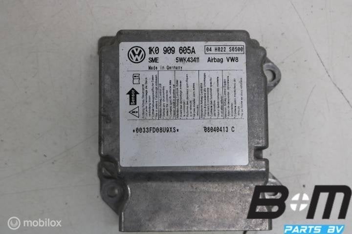 Airbag regelapparaat VW Golf 5 1K0909605A, Auto diversen, Gebruikt