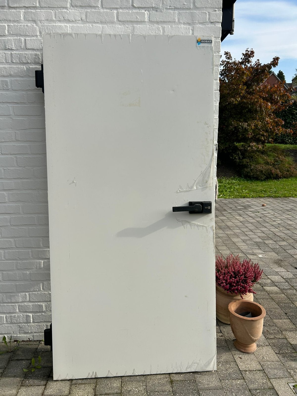 Porte manuelle de chambre froide ISOBAR, Enlèvement, Comme neuf