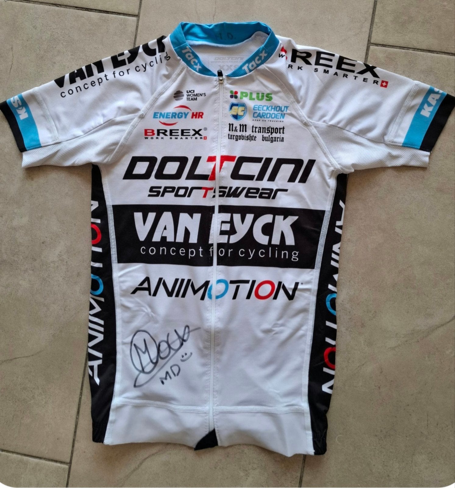 Truitje van het Team Doltcini- Van Eyck, Fietsen en Brommers, XXS, Ophalen of Verzenden, Zo goed als nieuw, Doltcini