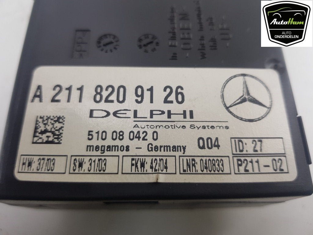 ALARMMODULE Mercedes-Benz C Sportcoupé (C203), Auto-onderdelen, Gebruikt, Mercedes-Benz, Lisa.Scalzo@aptiv.com, Aptiv PLC