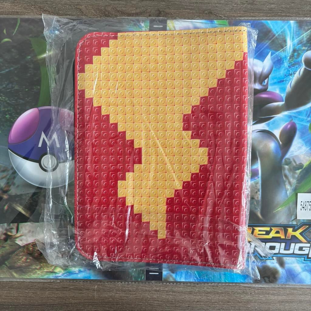 Pokemon verzamelmap - 4 pocket - album map - 400 cards, Ophalen of Verzenden, Nieuw, Overige typen, Foil