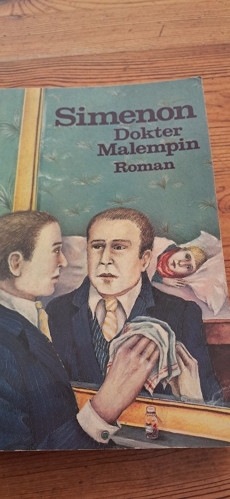 Boek roman ' Dokter Malempin ', Belgique, Enlèvement, Utilisé, Georges Simenon