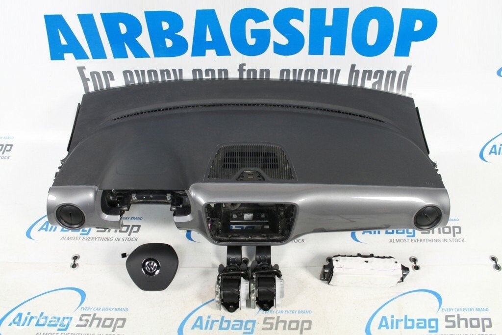 Airbag kit Tableau de bord gris VW Up facelift, Enlèvement ou Envoi, Utilisé