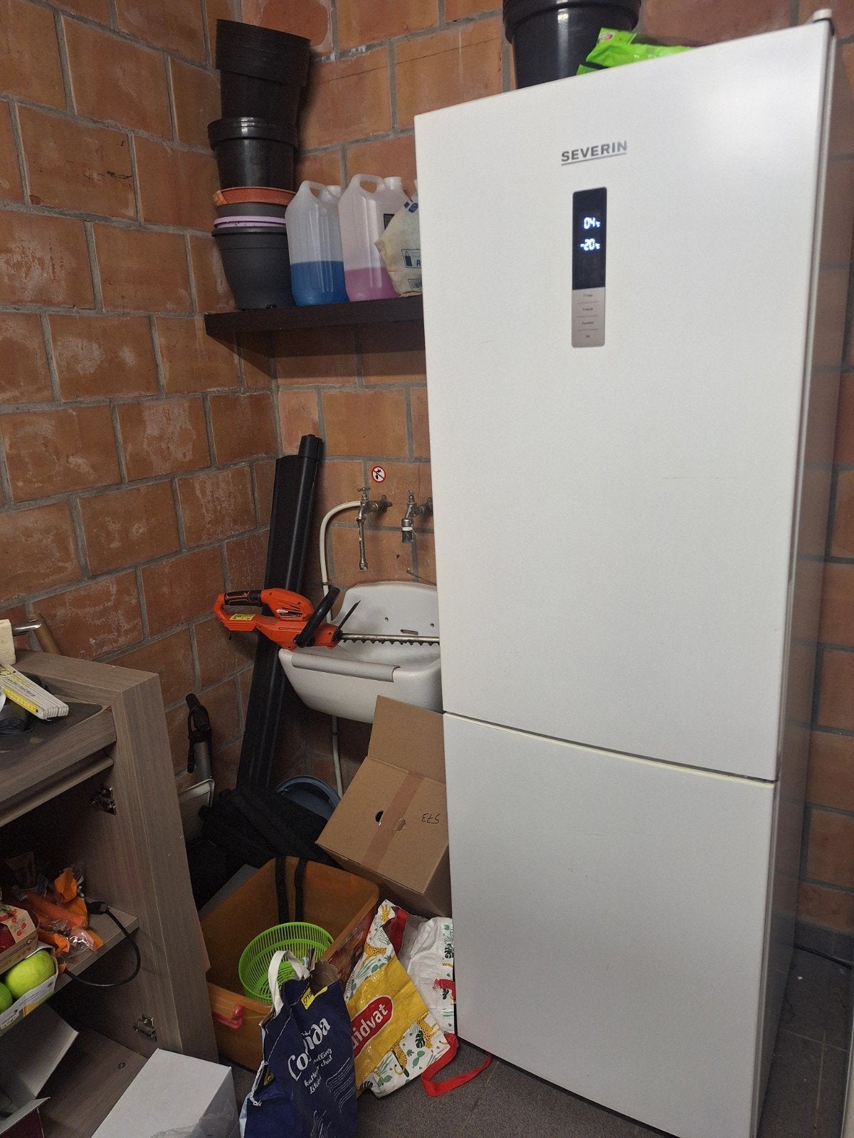 Severin koelkast met vriezer no frost functie, Elektronische apparatuur, Koelkasten en IJskasten, Ophalen