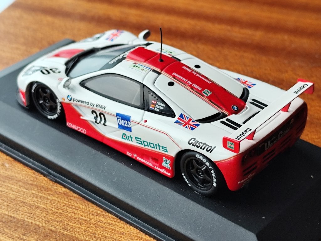 Minichamps McLaren F1 GTR Short Le Mans 1996 1/43 5300164330, Ophalen of Verzenden, Zo goed als nieuw, Auto, MiniChamps