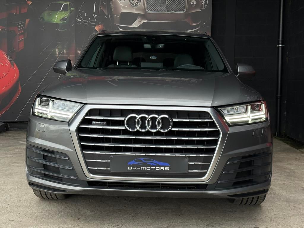 Audi Q7 3.0 TDI 3x S-LINE QUATTRO 7Plaats, Autos, Audi, Cuir, Argent ou Gris, Achat, Euro 6