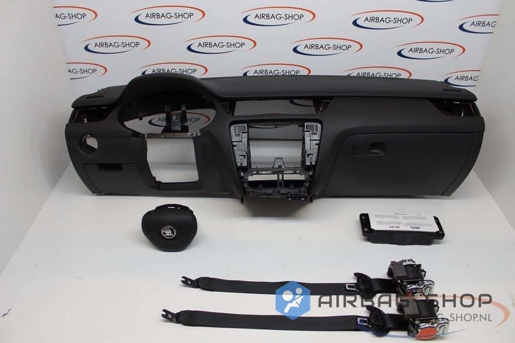 Skoda Octavia 5E Airbagset Dashboard + Airbags, Neuf, -, -, -