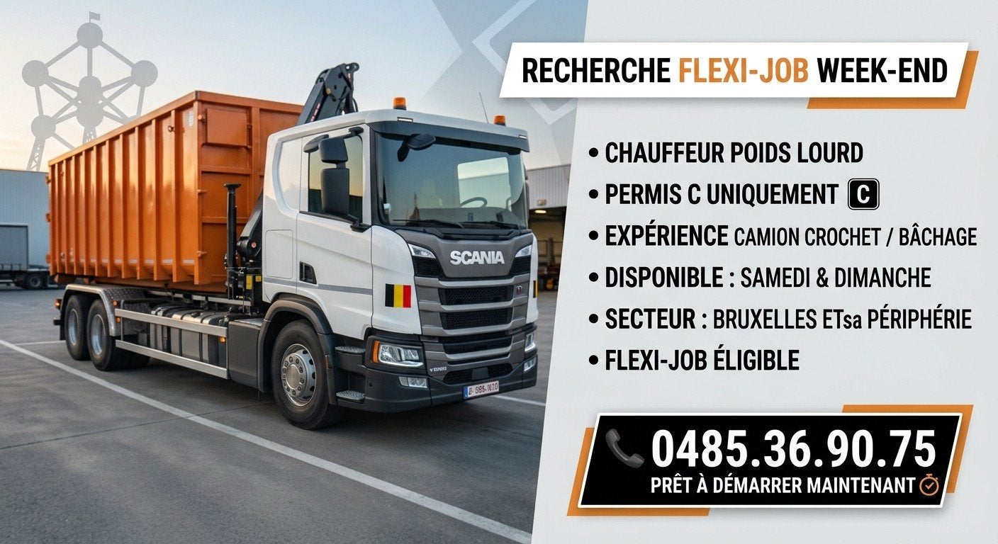 chauffeur C, Autres horaires, À partir de 10 ans, Autres formes, Convient comme travail d'appoint