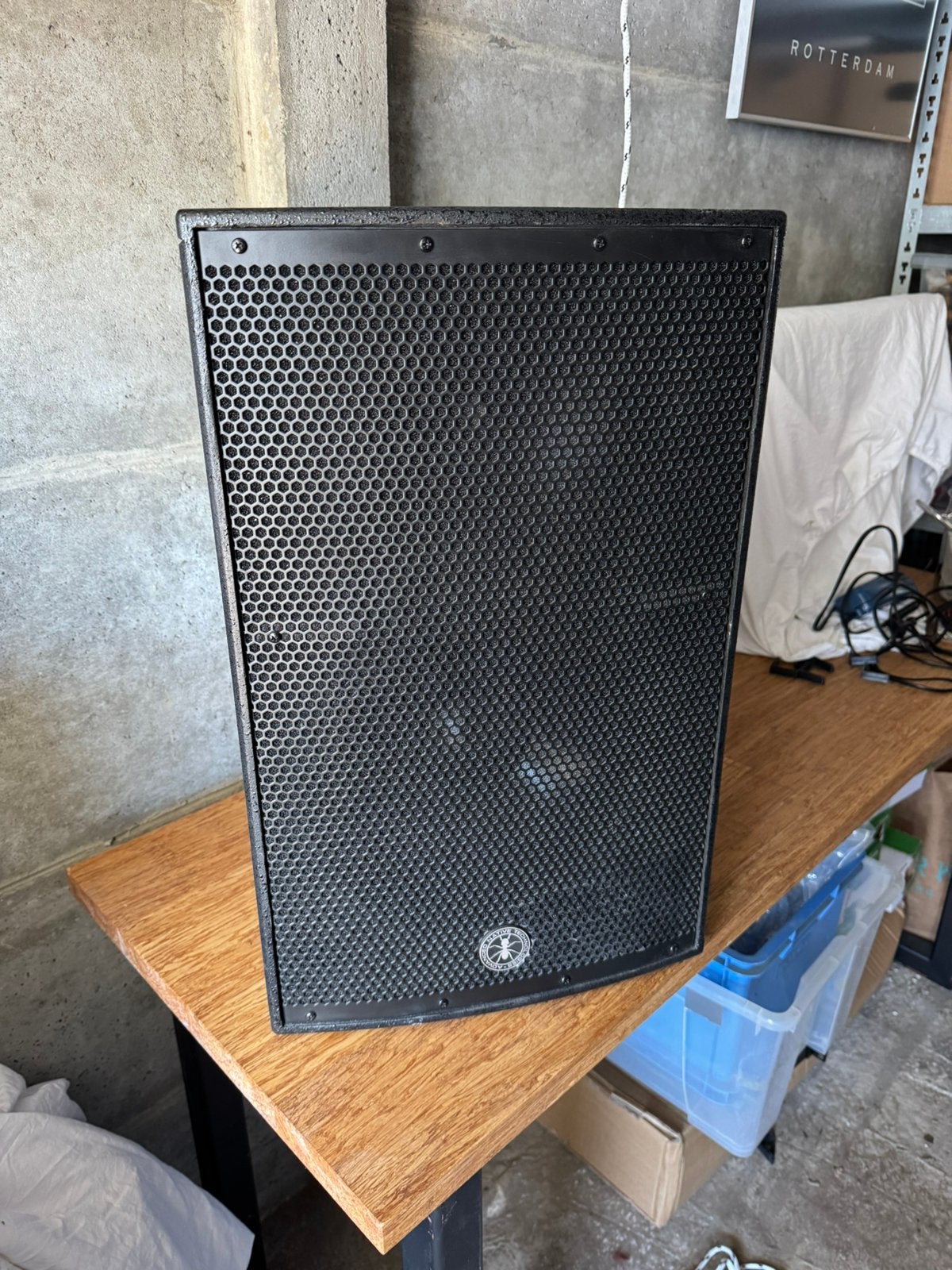 Te koop: ANT Greenhead 12 actieve speaker (+beschermhoes), Ophalen, Zo goed als nieuw, 1000 watt of meer, P.A.