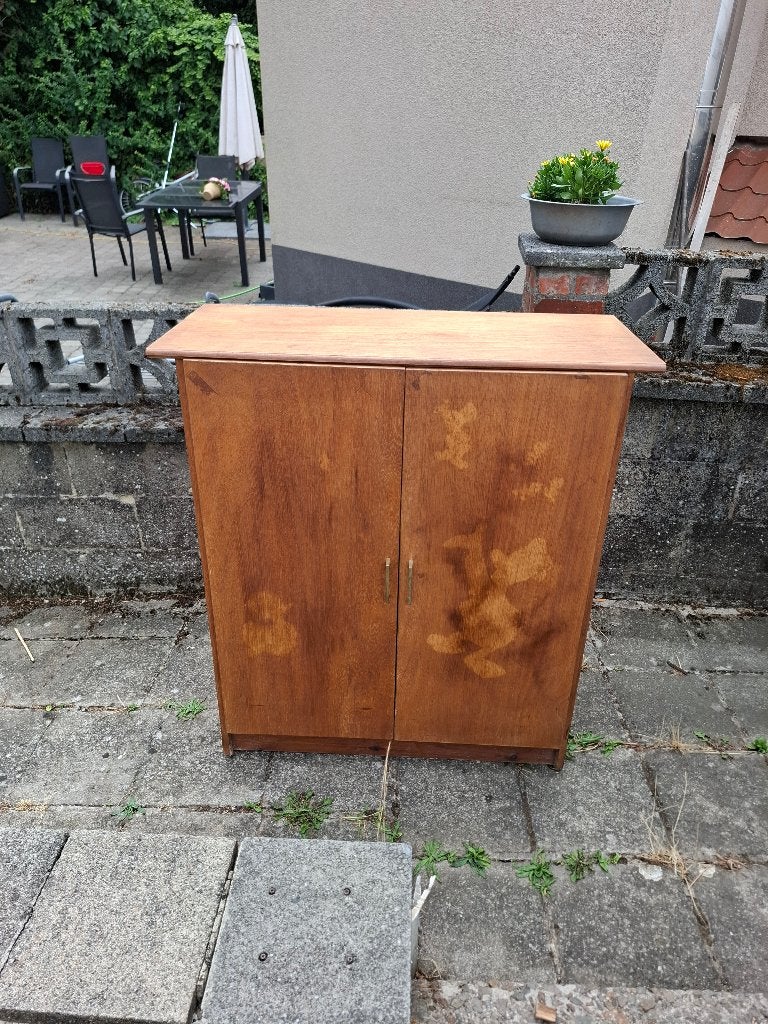 Petite armoire, Huis en Inrichting, Kasten |Televisiemeubels, Ophalen, Gebruikt, 100 tot 150 cm, Eikenhout