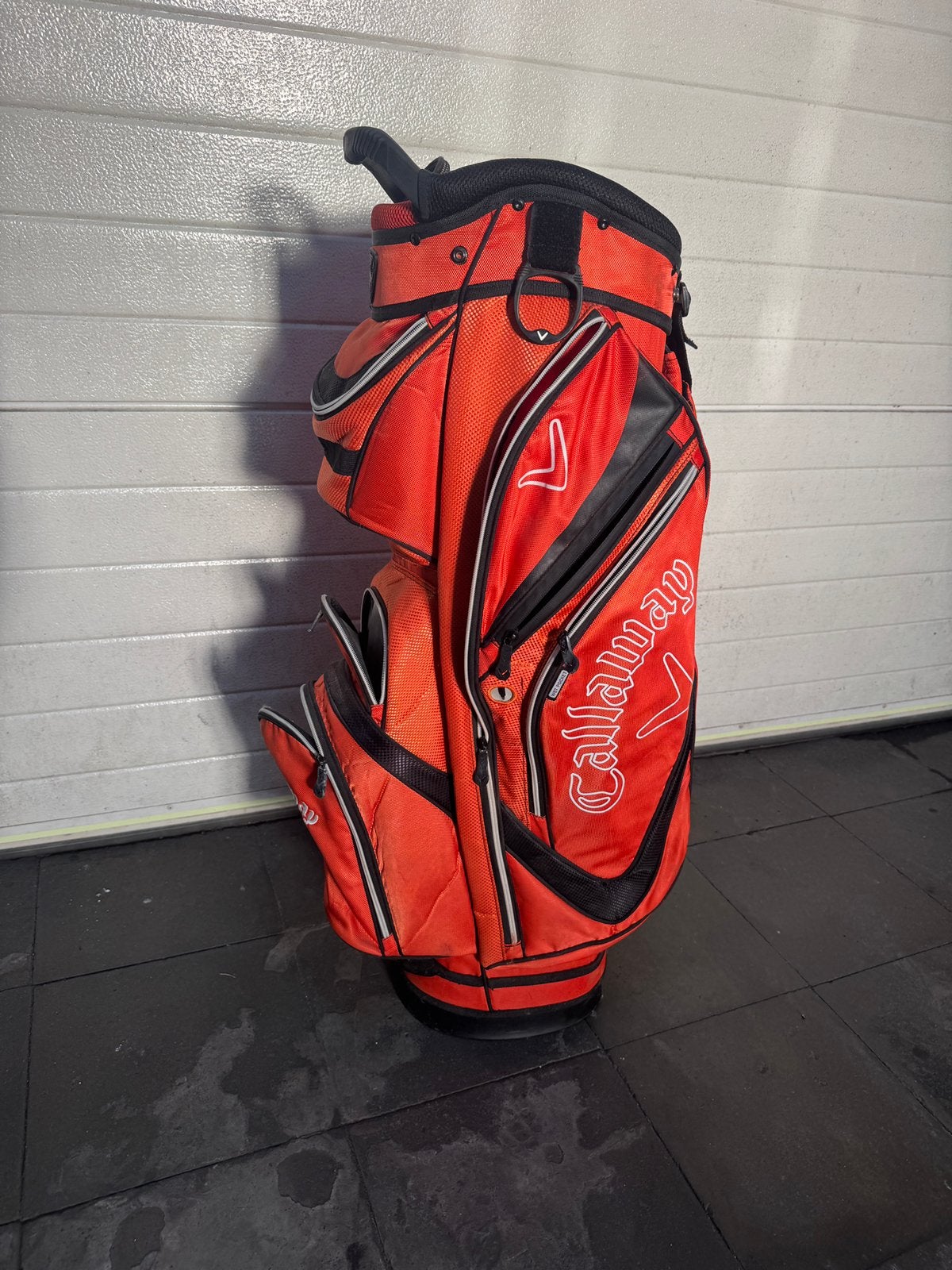 Sac de golf chariot Callaway - Orange et Noir -Très bon état, Enlèvement ou Envoi, Comme neuf, Club, Callaway