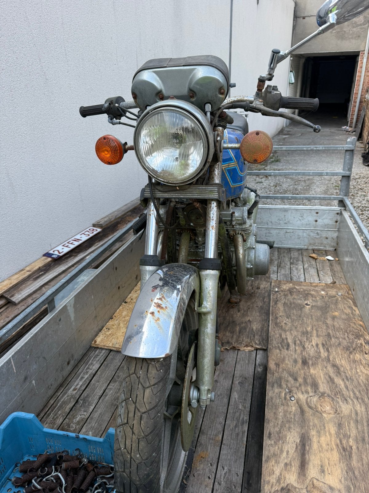 Suzuki gs550e, Motoren, Ophalen