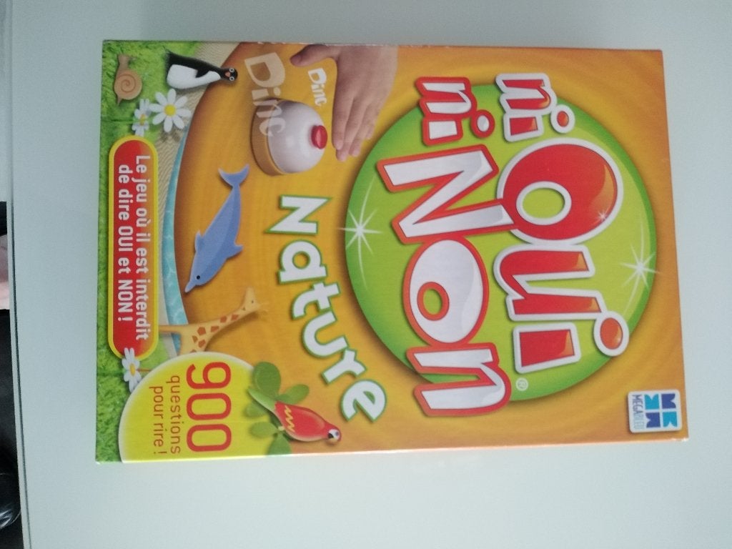 jeux ni oui nu non, Enlèvement ou Envoi, Comme neuf