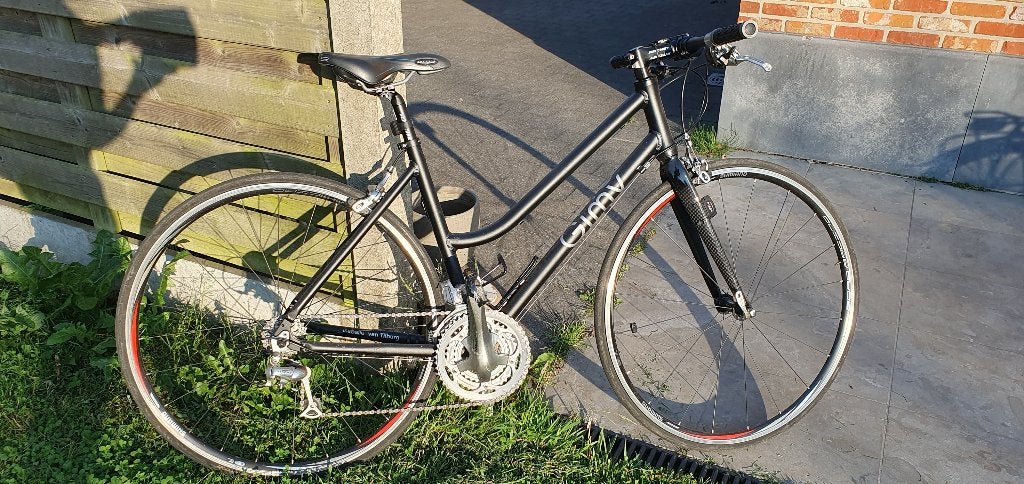 sportieve damesfiets, Fietsen en Brommers, Velgrem, Zo goed als nieuw, 50 tot 53 cm, Ophalen