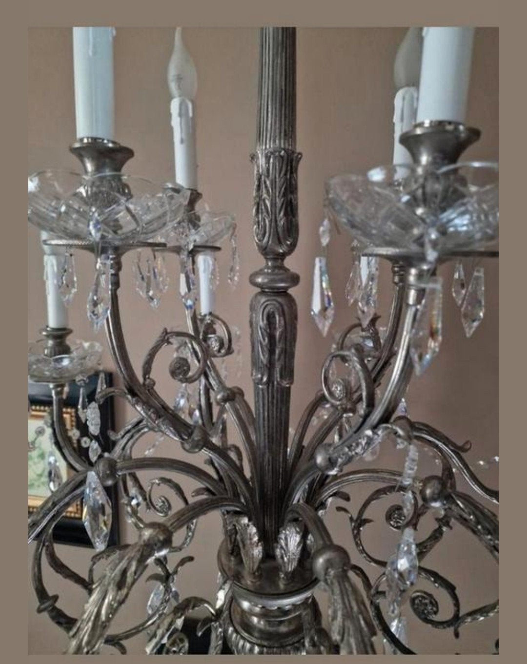 2 exclusieve kroonluchters met Swarovski kristallen, Huis en Inrichting, Ophalen