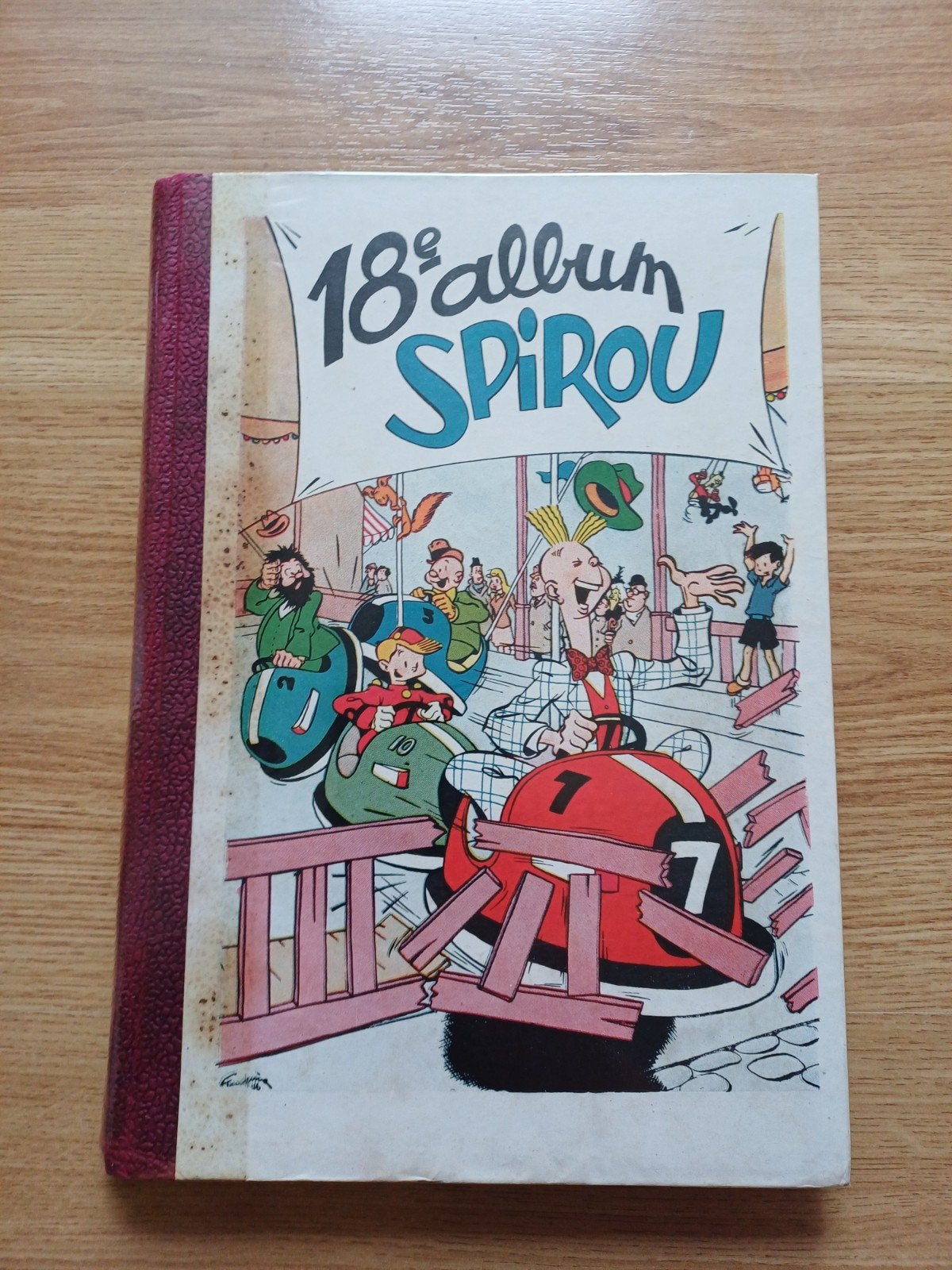 Bd Album Spirou 18 EO 1946, Livres, Une BD, Enlèvement ou Envoi, Comme neuf