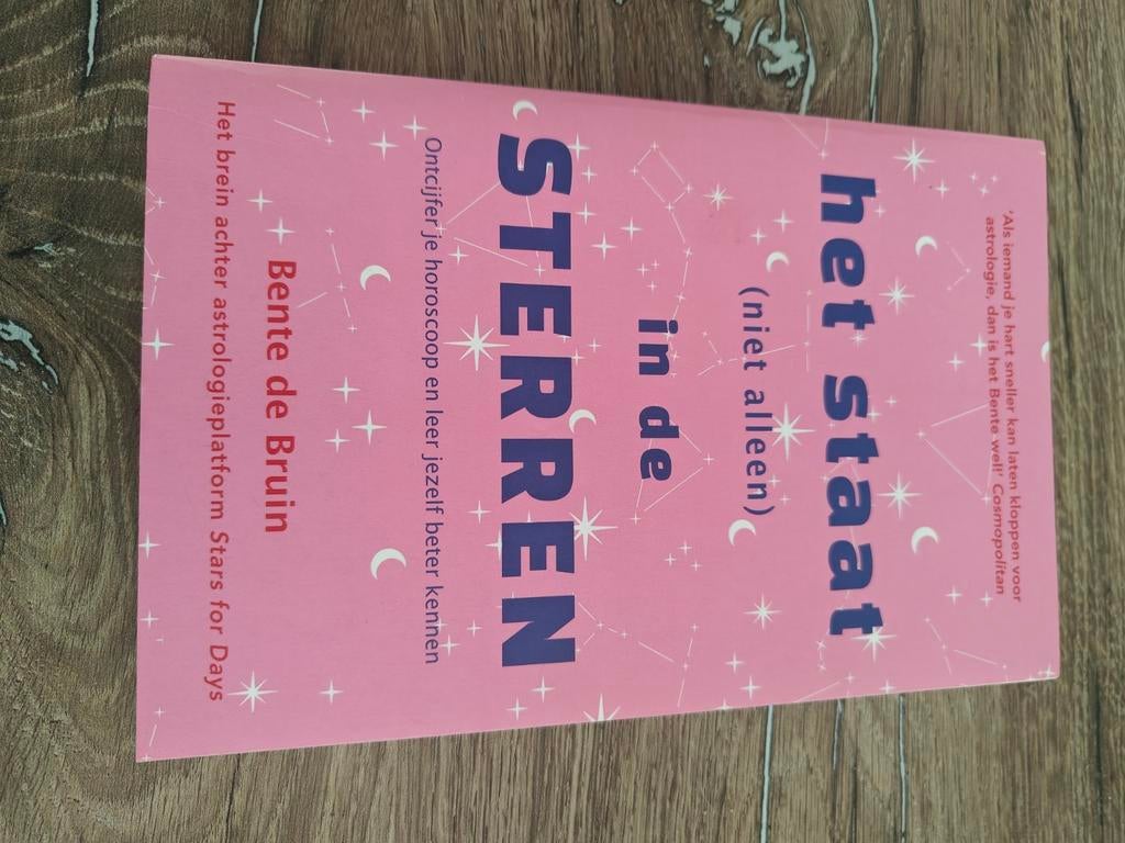 Bente de Bruin - Het staat (niet alleen) in de sterren, Boeken, Ophalen of Verzenden, Bente de Bruin