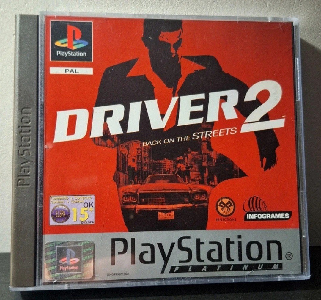 Pilote PS1 2, Consoles de jeu & Jeux vidéo, Jeux | Sony PlayStation 1, Enlèvement ou Envoi, Utilisé, Course et Pilotage, À partir de 16 ans