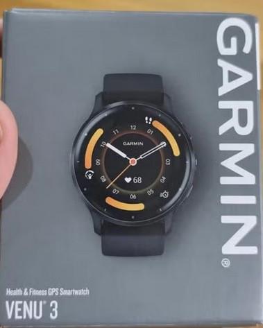 smartwatch, Handtassen en Accessoires, Smartwatches, Zwart, Garmin, Ophalen of Verzenden, Zo goed als nieuw