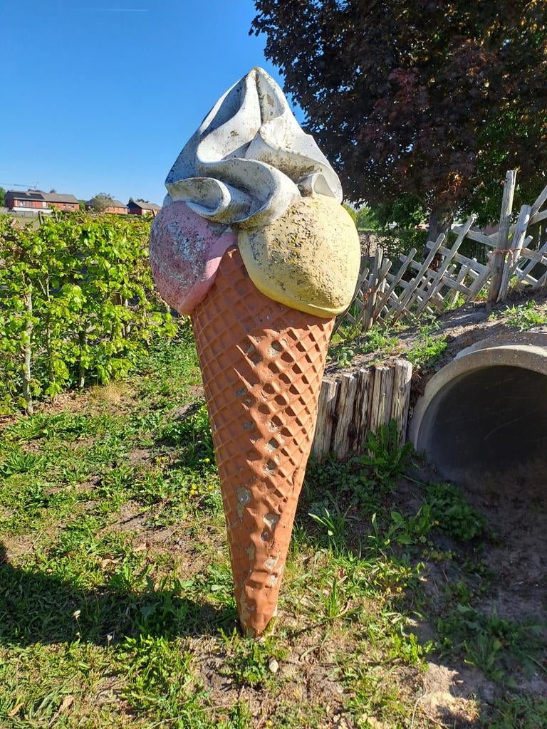 Ijshoorn met grondpin, Ophalen