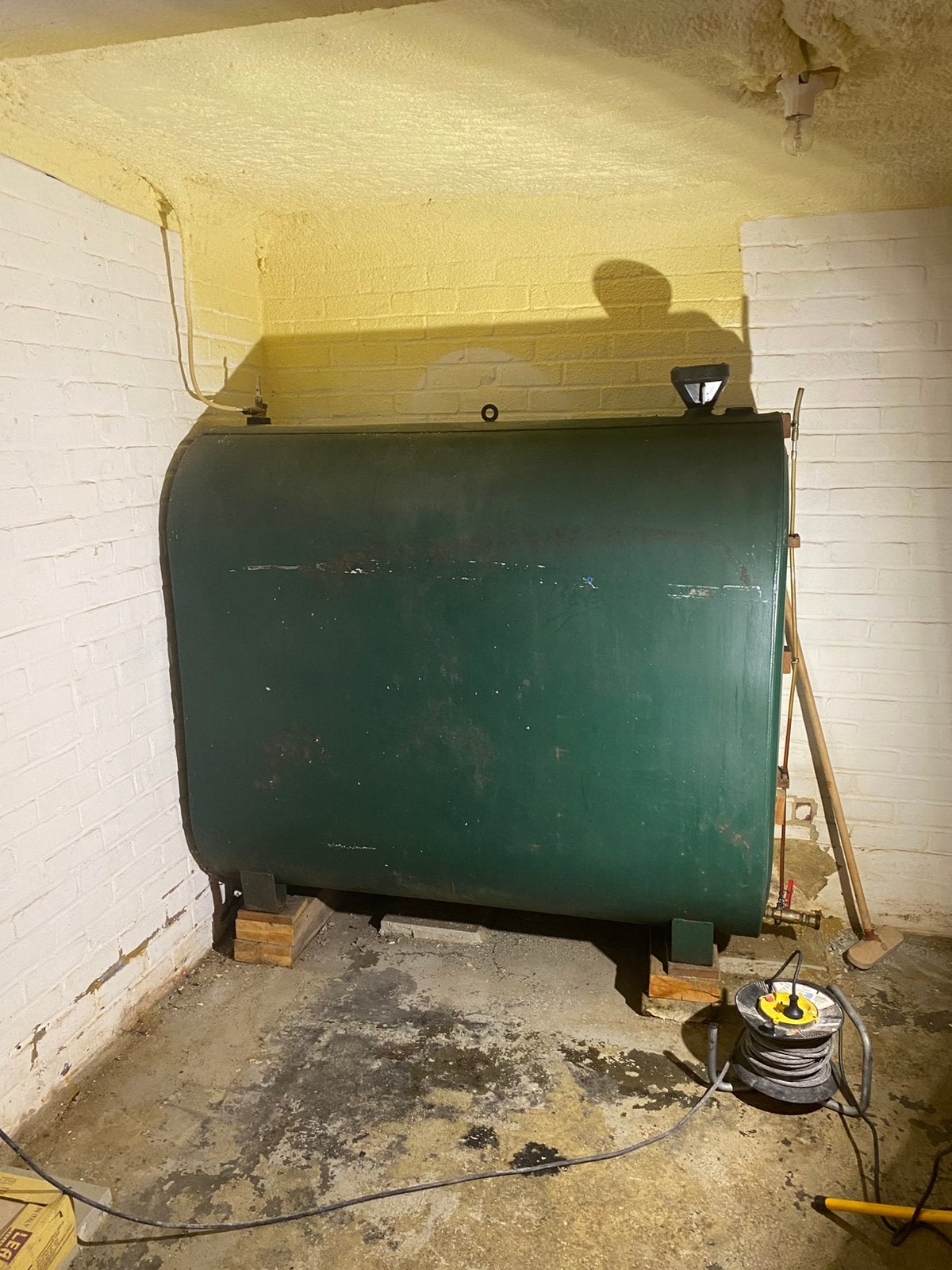 Olietank halfvol, Ophalen, Gebruikt, Overige typen, 150 cm of meer