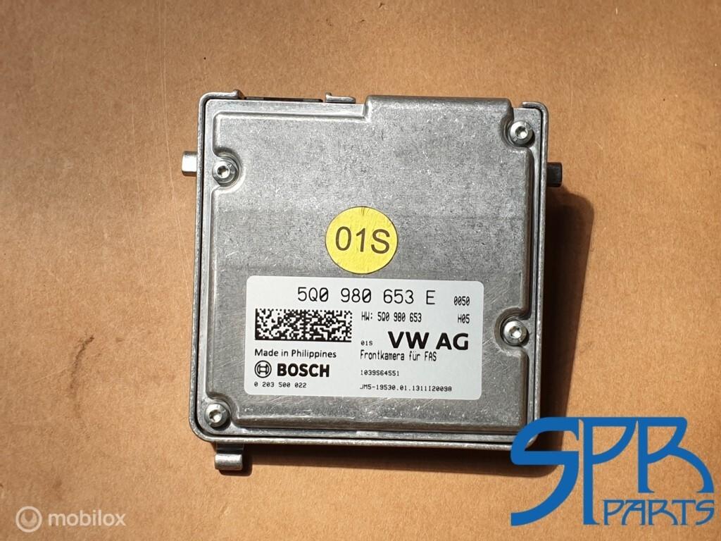 5Q0980653E Frontcamera Camera voorruit Golf 7 Audi A3 SKODA, Autos : Pièces & Accessoires, Électronique & Câbles, Audi, Utilisé
