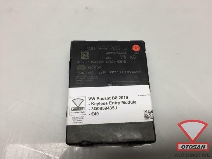 module d'entr e sans cl vw passat b8 2019 3q0959435j, Autos : Pièces & Accessoires, Électronique & Câbles, Volkswagen, Utilisé